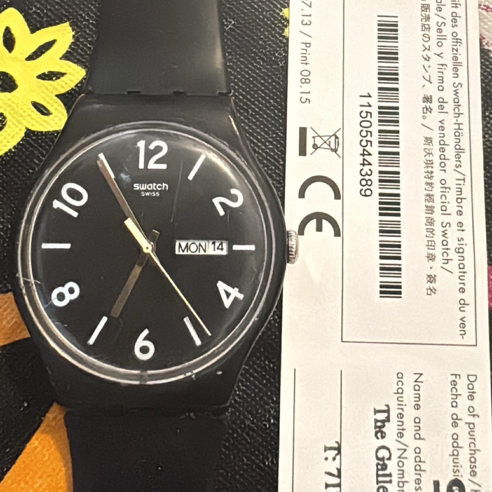 Swatch Black Women's Watch